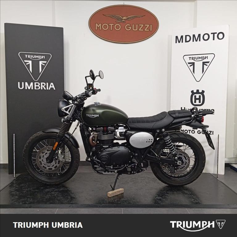 TRIUMPH Scrambler 900 Matt Khaki Abs E5+