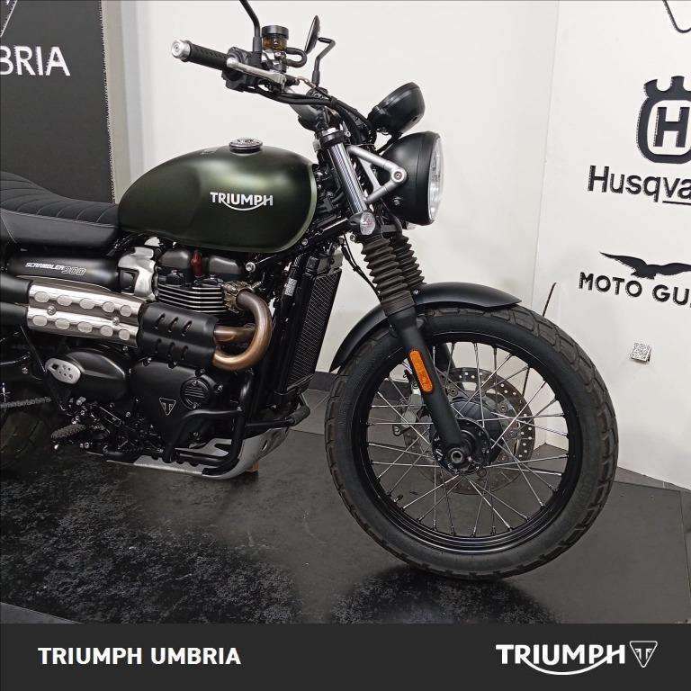 TRIUMPH Scrambler 900 Matt Khaki Abs E5+