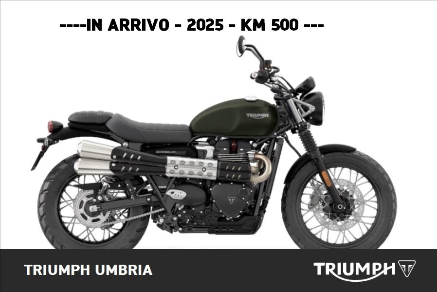 TRIUMPH Scrambler 900 Matt Khaki Abs E5+