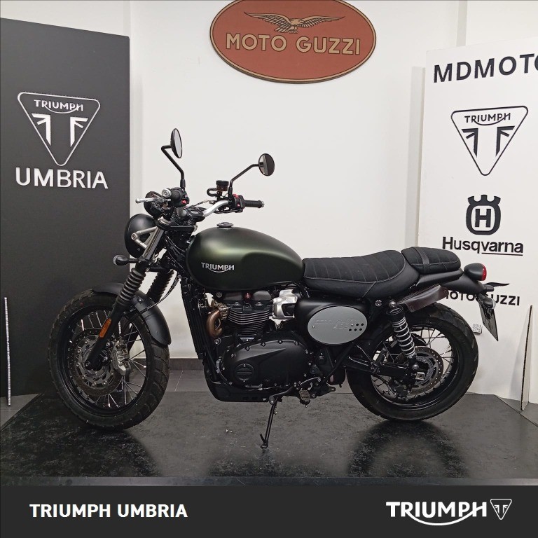 TRIUMPH Scrambler 900 Matt Khaki Abs E5+