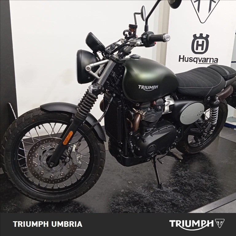 TRIUMPH Scrambler 900 Matt Khaki Abs E5+