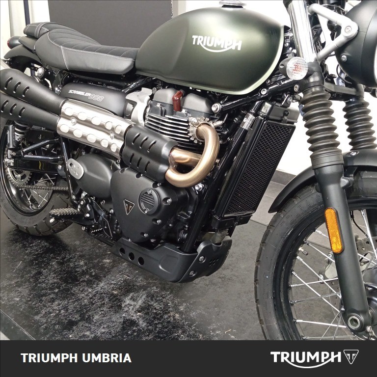 TRIUMPH Scrambler 900 Matt Khaki Abs E5+