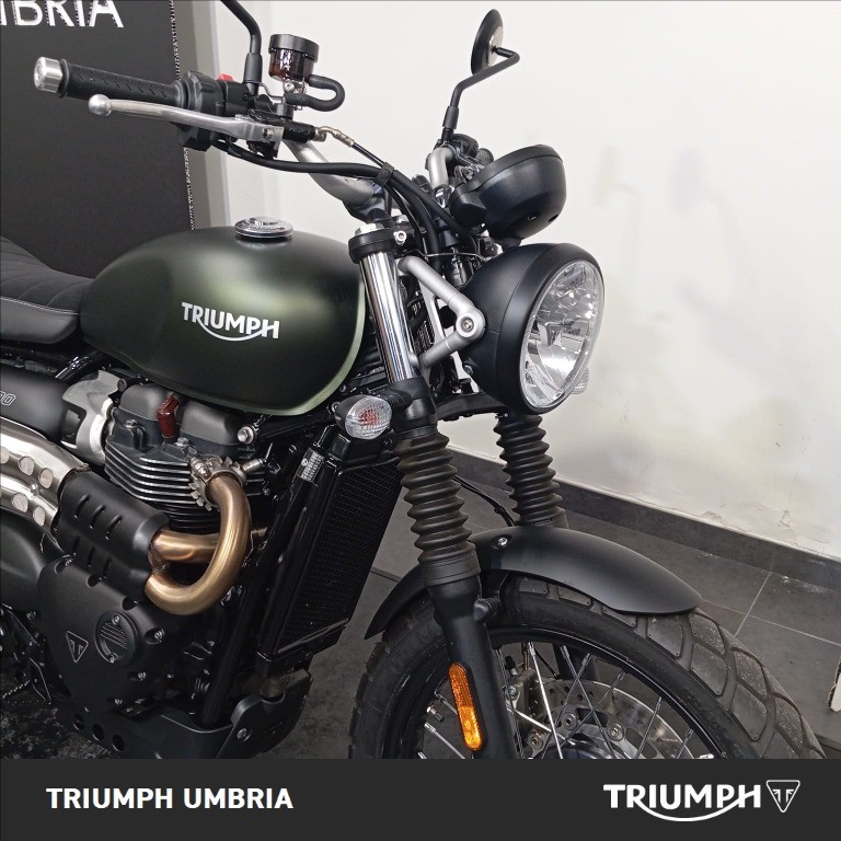 TRIUMPH Scrambler 900 Matt Khaki Abs E5+