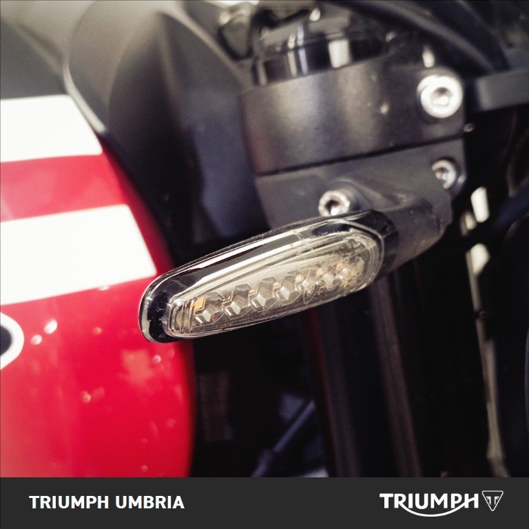 TRIUMPH Trident 660 Diablo Red / Sapphire Black Abs